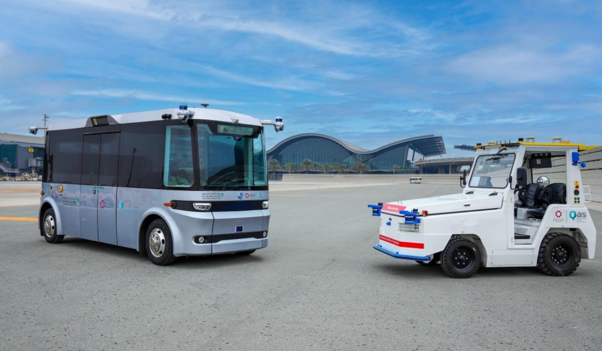 Hamad International Airport launches Autonomous Vehicle Trials